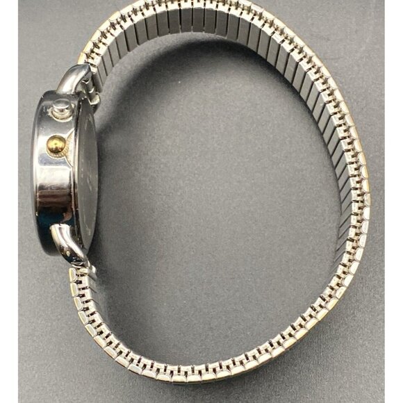 Anne Klein Instalite Two Tone Quartz Analog Ladies Watch Sz 8-9" Classic Minimal - Picture 5 of 8